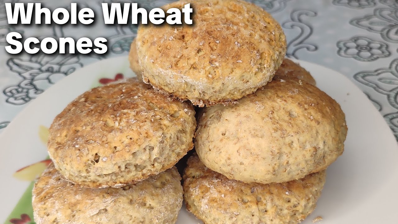 How to Make Soft Whole Wheat Scones at Home | Healthy Whole Wheat Scones Recipe
