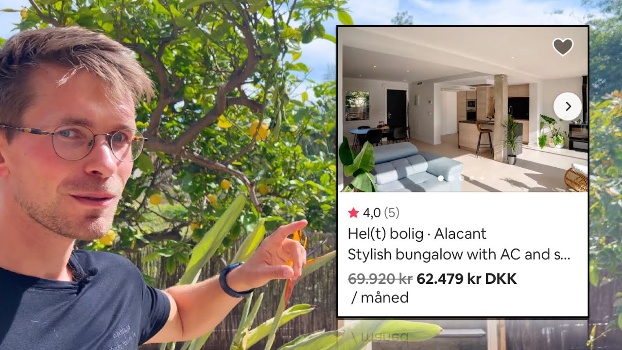 Flytter i den dyreste bolig på AirBnB i Spanien (House tour)