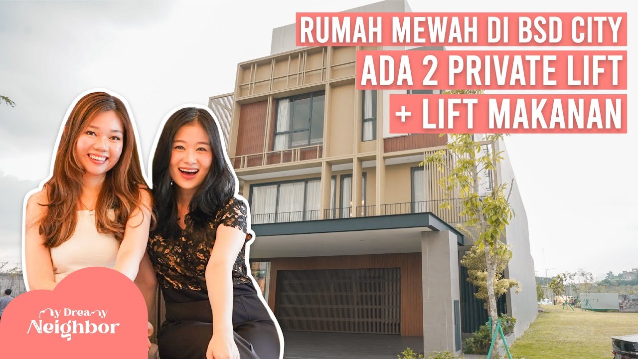 Rumah Mewah di BSD! Ada 2 Private Lift Rp 27 Miliar - Enchante Residence | MDN EP29