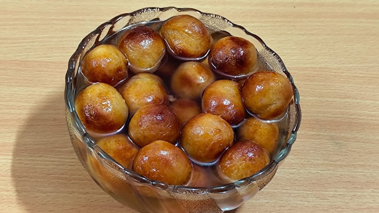 Bina Fry Kiye Gulab Jamun Banaya | Pushpanjali's World #gulabjamun 