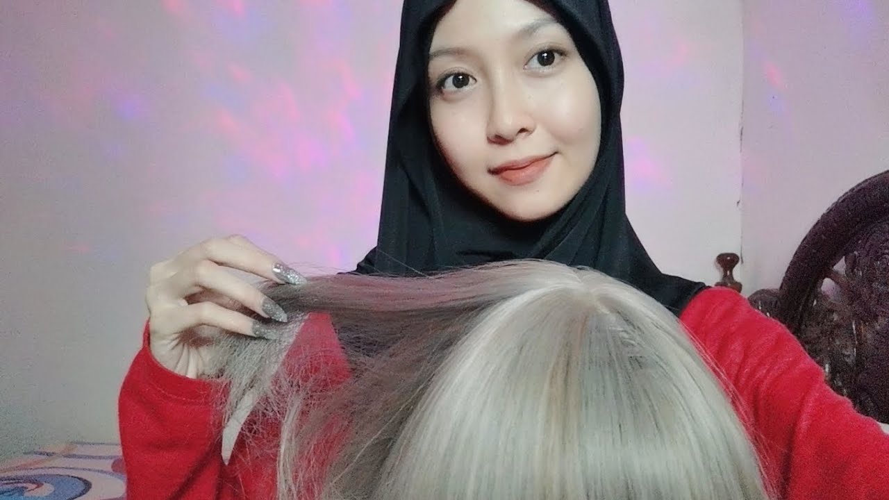 ASMR WIG | TAPPING | BUGS/FLEAS | RANDOM TRIGGERS