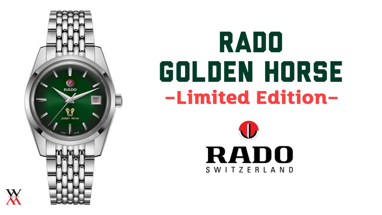 แกะกล่อง Rado GOLDEN HORSE AUTOMATIC LIMITED EDITION R33930313 - Wimol Tapae