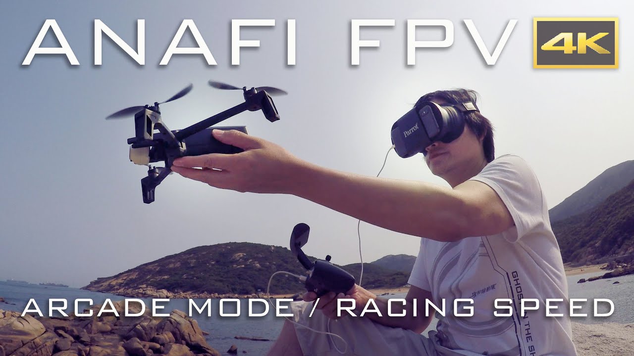 Parrot Anafi, FPV Demo [4K]