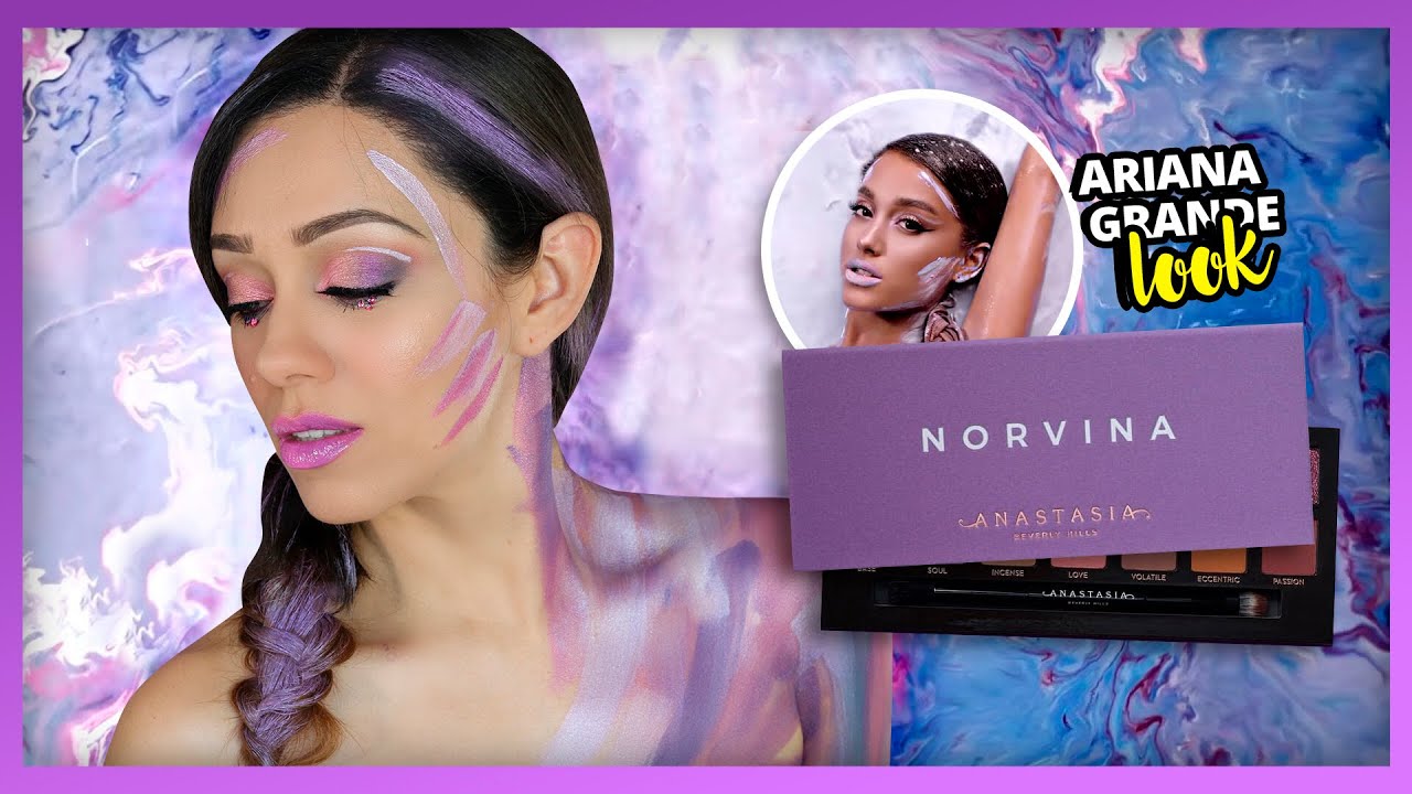 NORVINA: RESEÑA DE LA PALETA DE ANASTASIA + LOOK ARIANA GRANDE GOD IS A WOMAN!