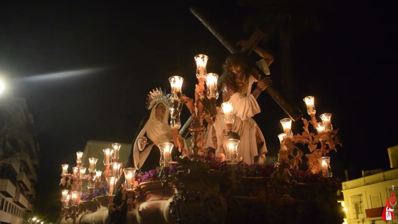 Hermandad de la Misión entrando en Carrera Oficial | Noche de Jesús | Semana Santa Jerez 2023 |