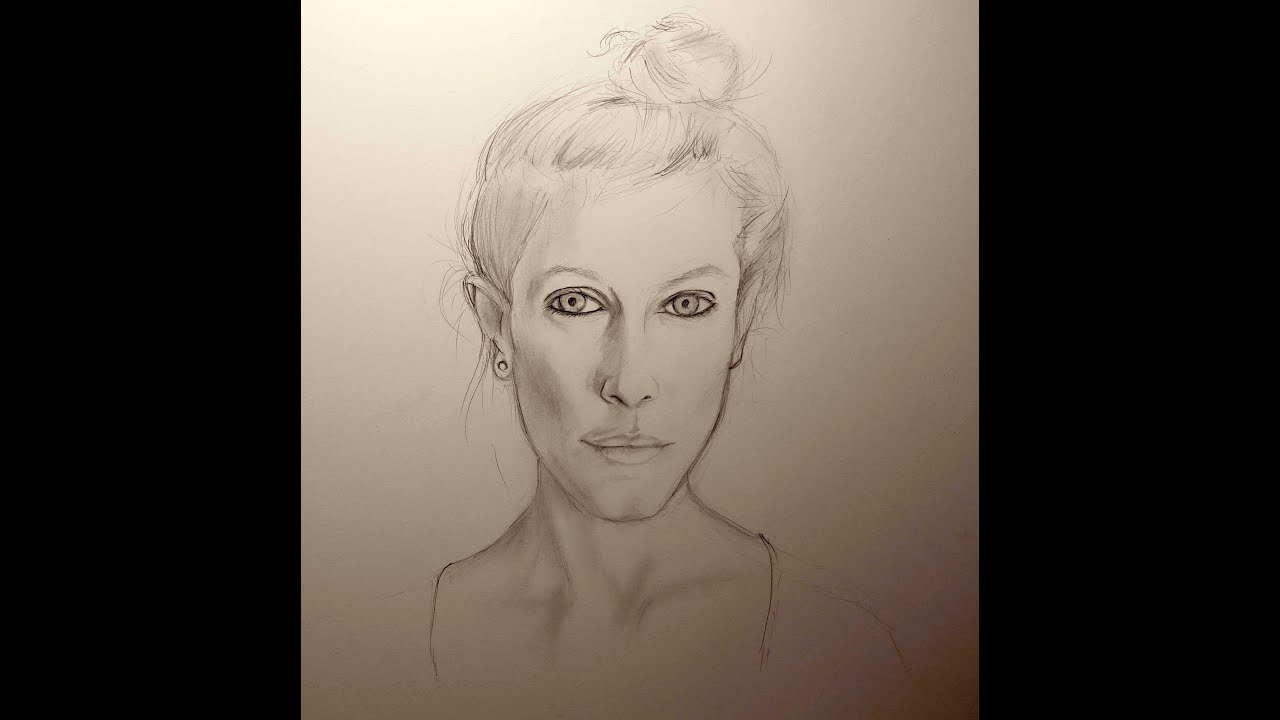 Gesicht im Zeitraffer - Speedpainting PORTRAIT