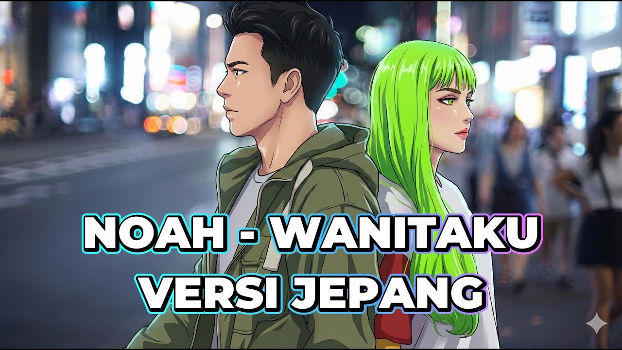 NOAH - WANITAKU VERSI JEPANG MV ANIME FULL | 女性の歌