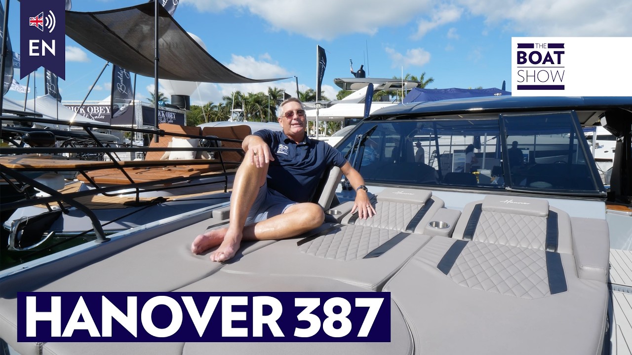 HANOVER 387 - Motor Boat Walkthrough at Miami Boat Show 2026 - The Boat Show