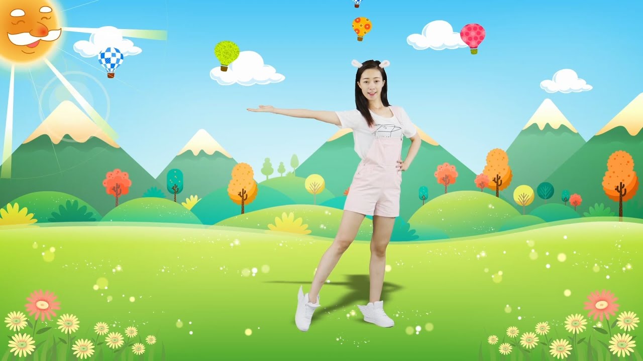天天练舞功：经典儿歌《春天在哪里 Spring Is Where》幼儿舞蹈 Kids Dance
