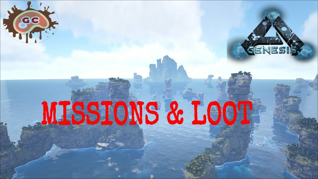 Pt.1 The missions, tasks, and ocean rewards! Ark Survival Evolved: Genesis