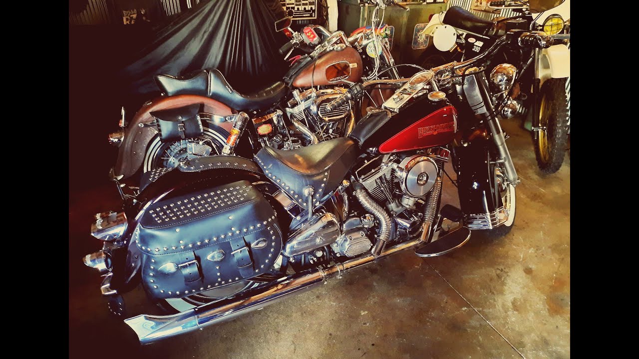 1988 Harley-Davidson Heritage softail 28k mi. survivor. Panhead rocker boxes.