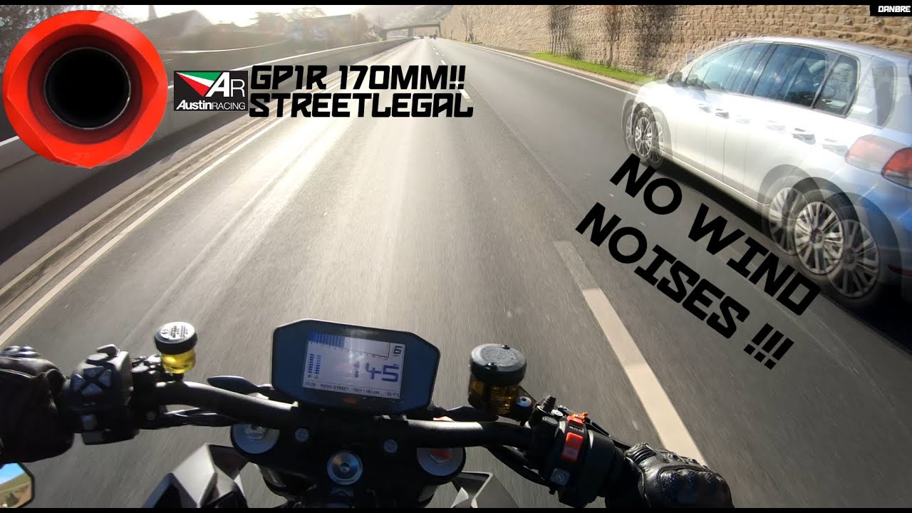 RAW Onboard LEGAL | Austin Racing GP1R | KTM 1290 Superduke R | No Wind Noise!!! With DB-Killer