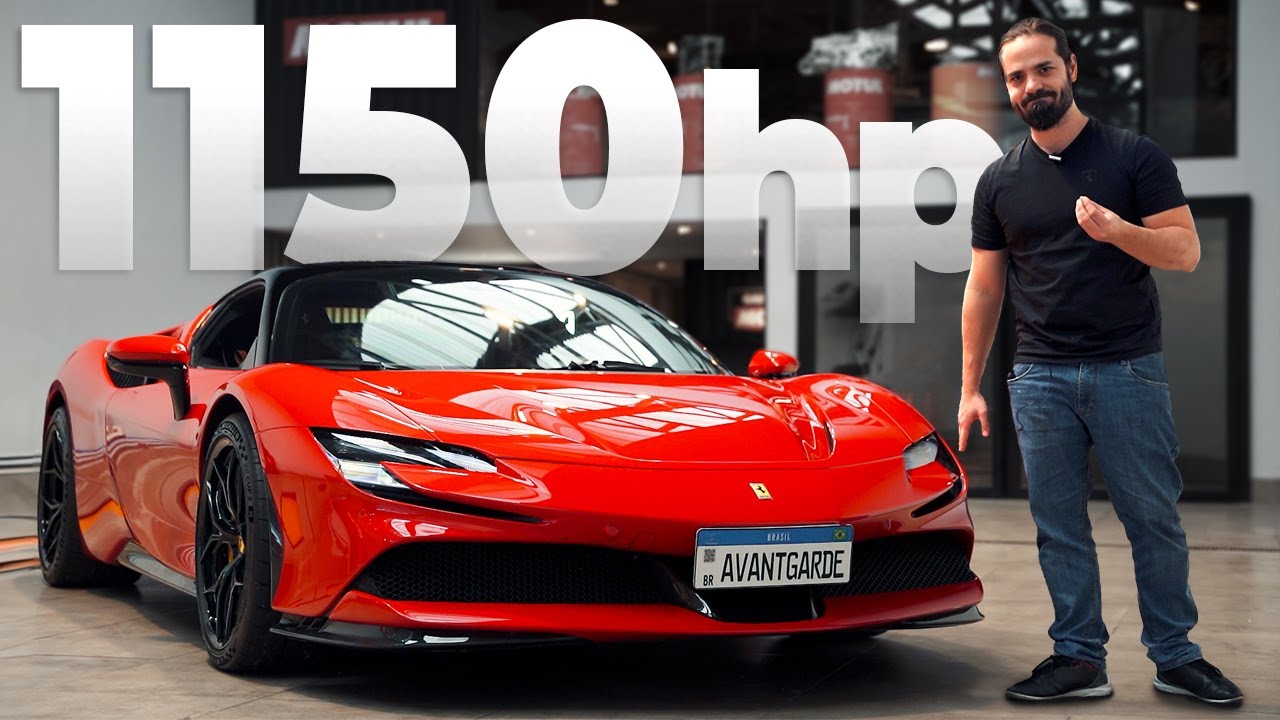 O carro mais ESTRANHO que já dirigi? Ferrari SF90 Hybrid.