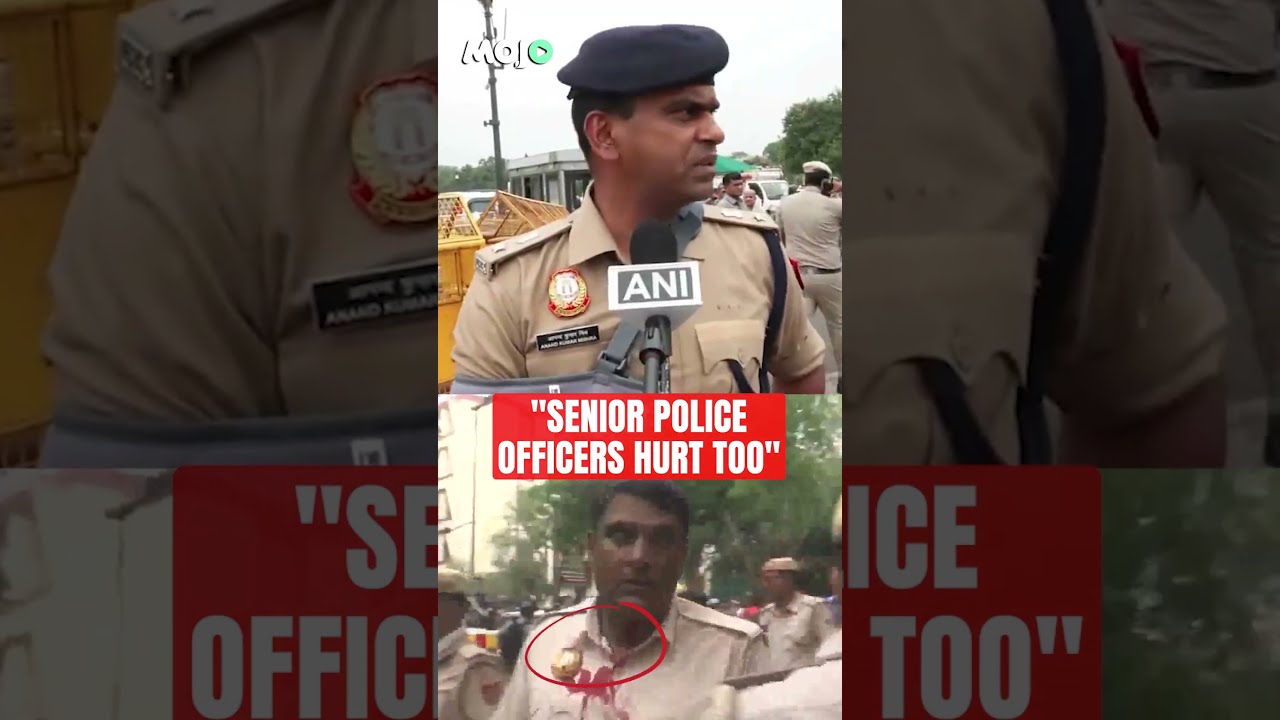 Delhi Police Addn DCP Injured In Clash With CJP Protestors, Says 