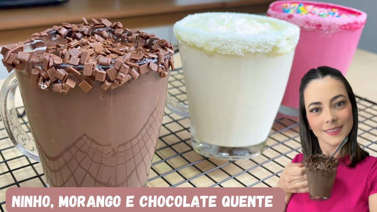 3 SABORES DE BEBIDA QUENTE PARA FAZER NESSE FRIO