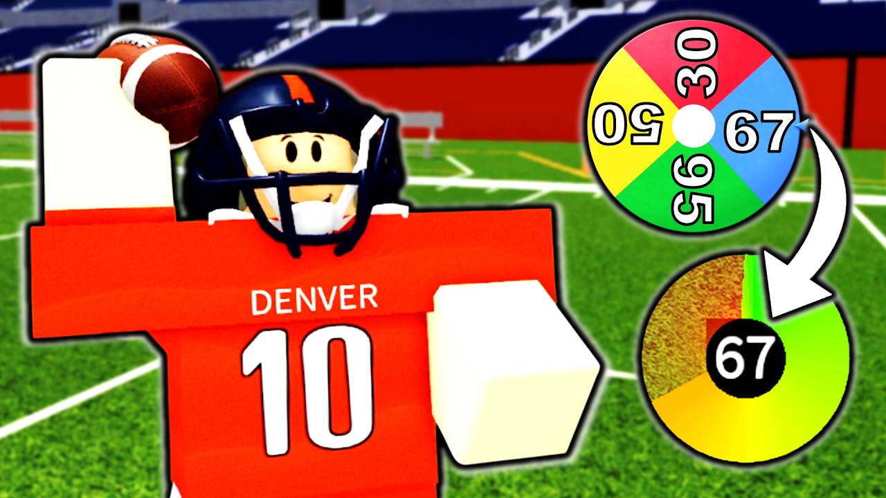 WHEEL Decides BO NIX'S THROW POWER in Football Fusion!