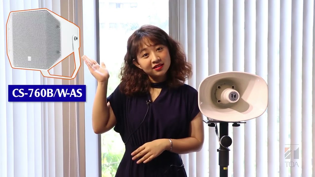 Loa nén, loa phóng thanh TOA - Các dòng loa phổ biến tại Việt Nam