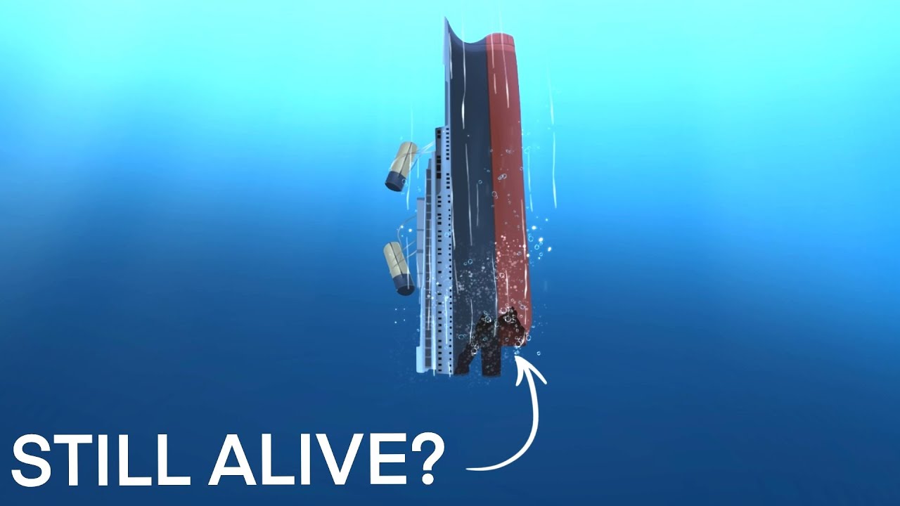 WAS ANYONE STILL ALIVE INSIDE TITANIC AFTER SHE SANK?!