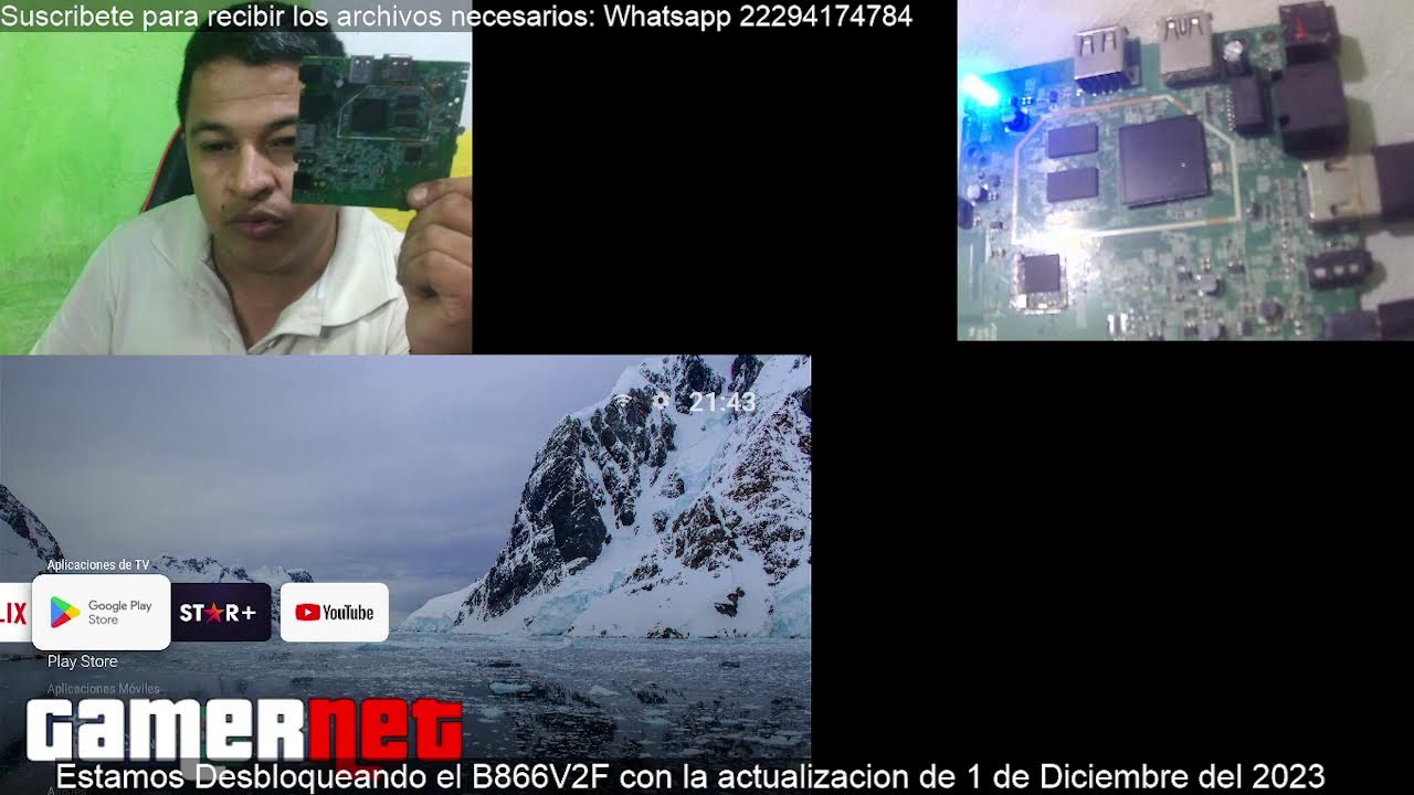 Tutorial en Vivo Desbloqueo de Cajas B866V2F.  Con parche de Seguridad de 1 de Diciembre