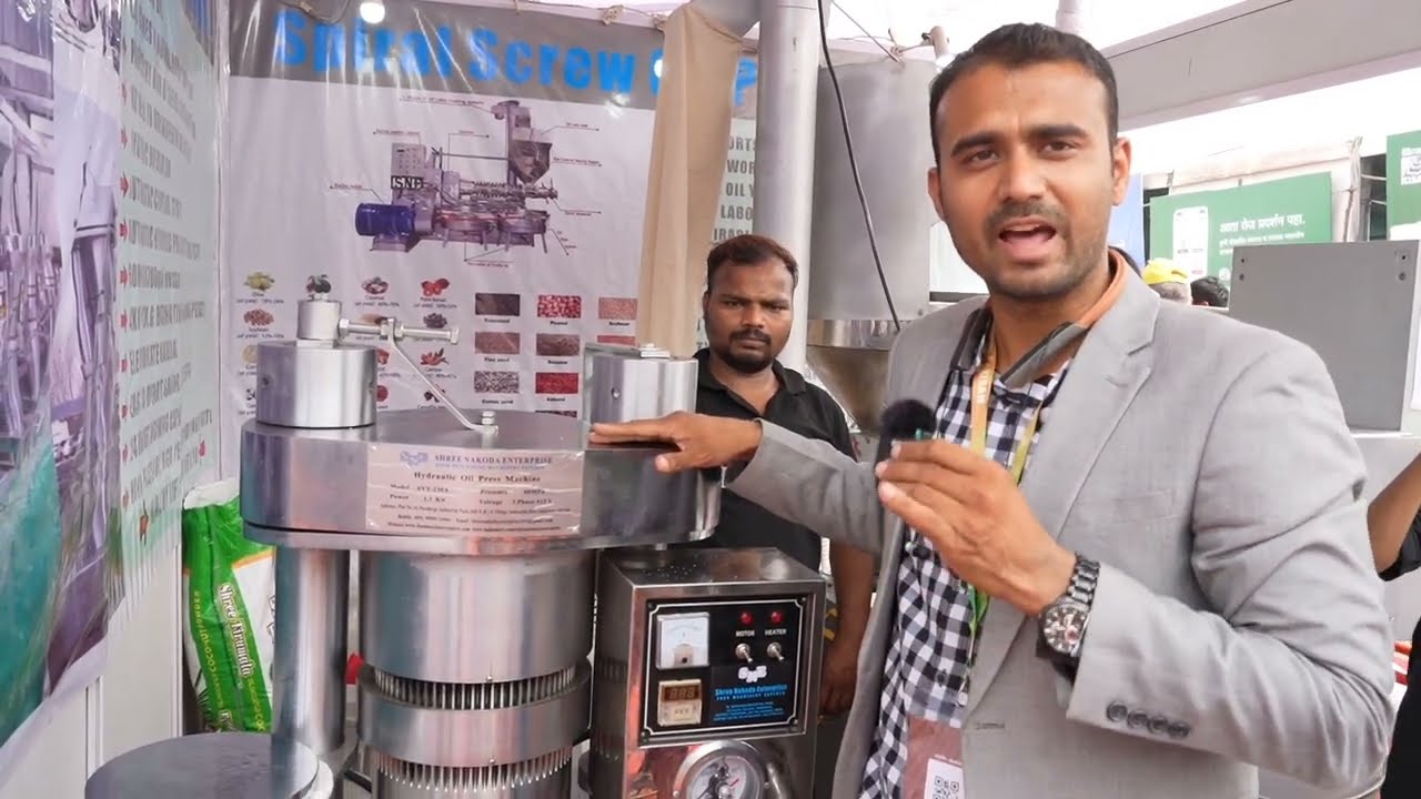 Oil Press Machine Full Automatic/Indian farming/Indian Farmer