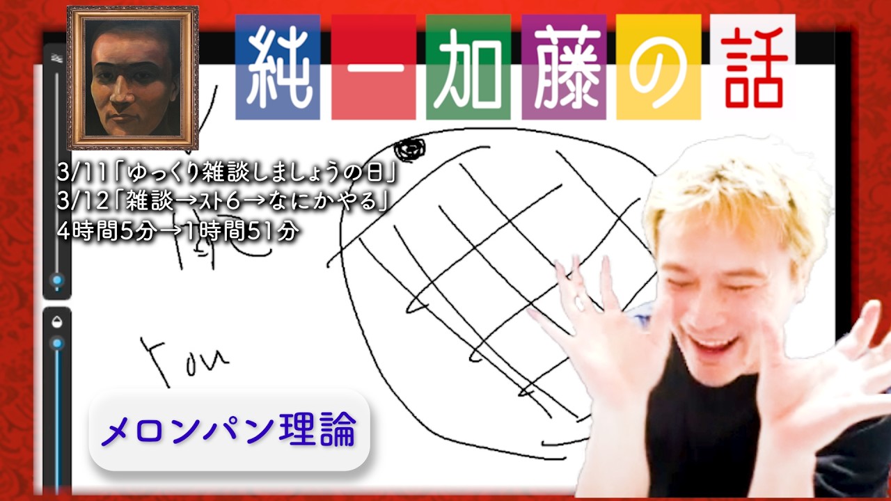 加藤純一 雑談ダイジェスト【2026/03/11,12】「ゆっくり雑談しましょうの日/雑談&rarr;ｽﾄ６&rarr;なにかやる」