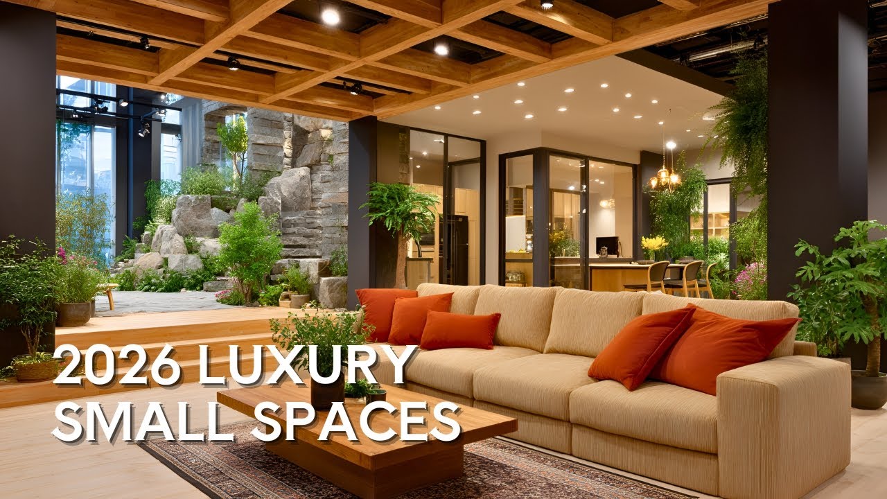 Small Apartment Luxury 2026 | Interior Design Tricks That Feel Expensive