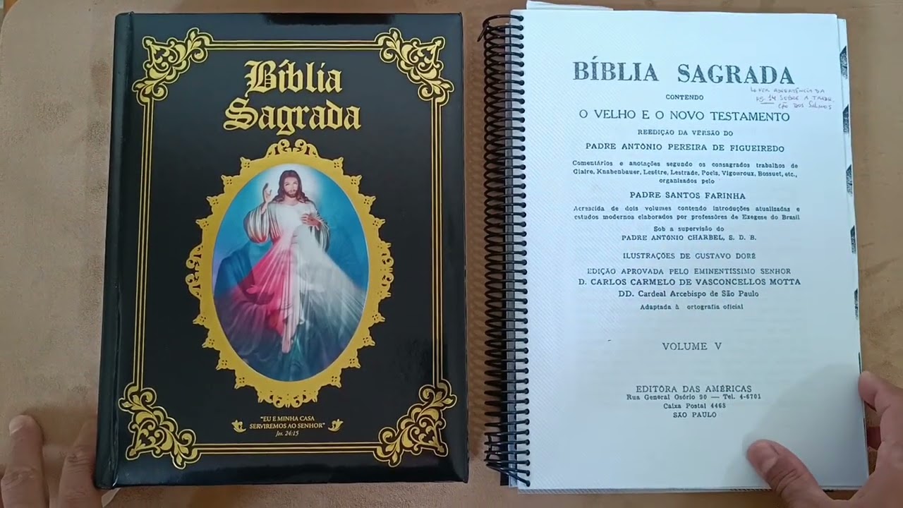 Bíblia Vulgata do Pe. Antonio Pereira  de Figueiredo - Uma das bases da Vulgata do Pe. Matos Soares