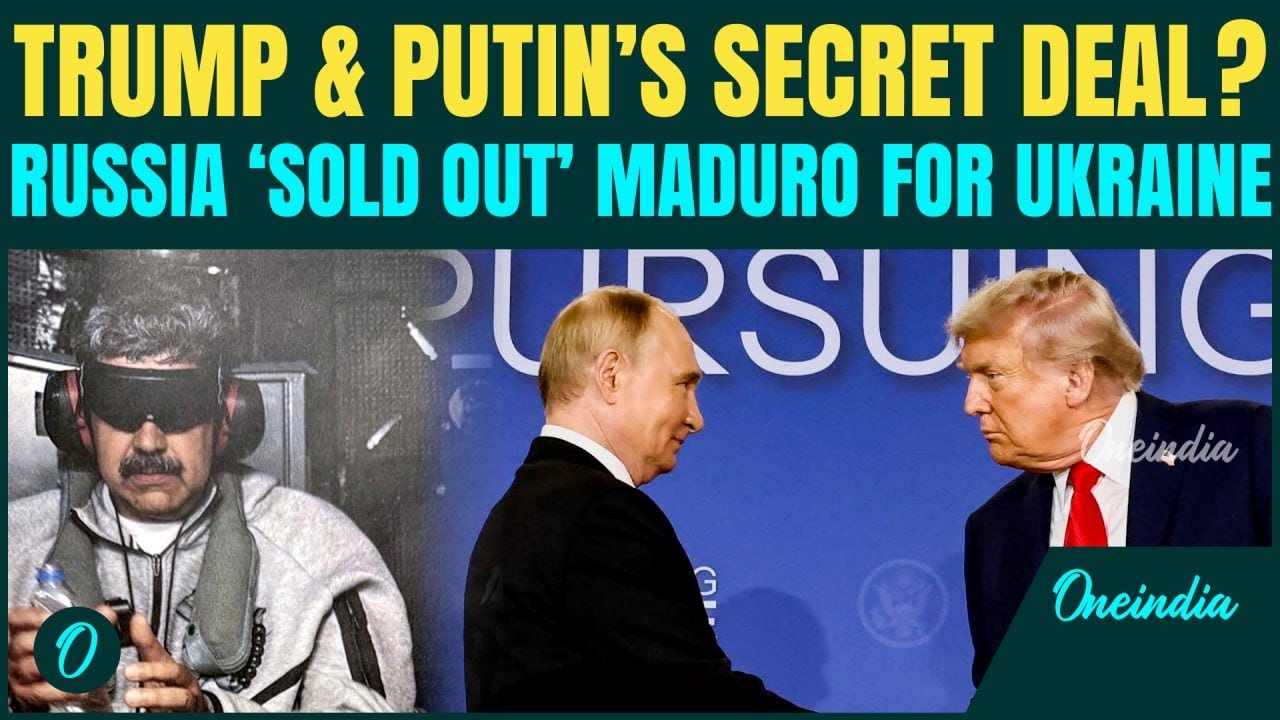 U.S.&ndash;Venezuela Takeover: Did Russia SELL OUT Maduro in a Secret Deal on Ukraine With U.S and Trump?