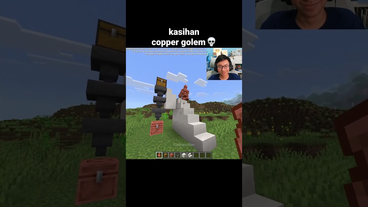 Momen Copper Golem Minecraft