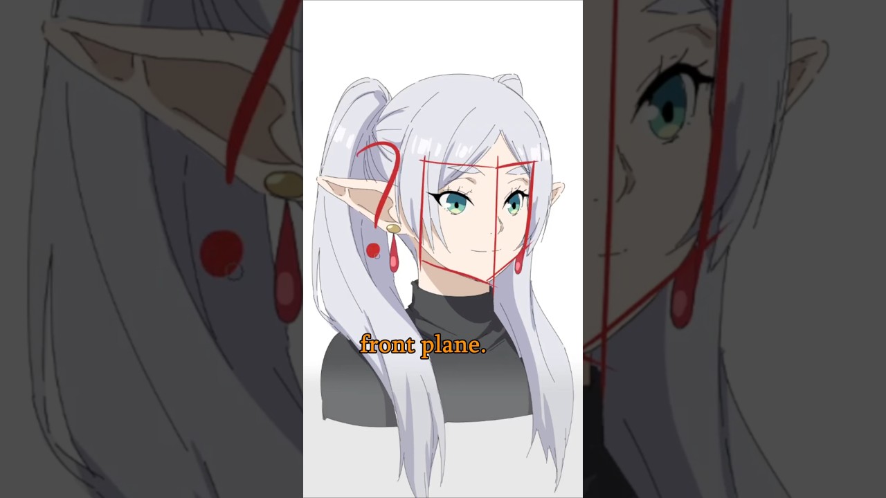 Mistake When Drawing Eyes- Quick Art Tips #art #sketch #shorts #tutorial #drawingtutorial #anime