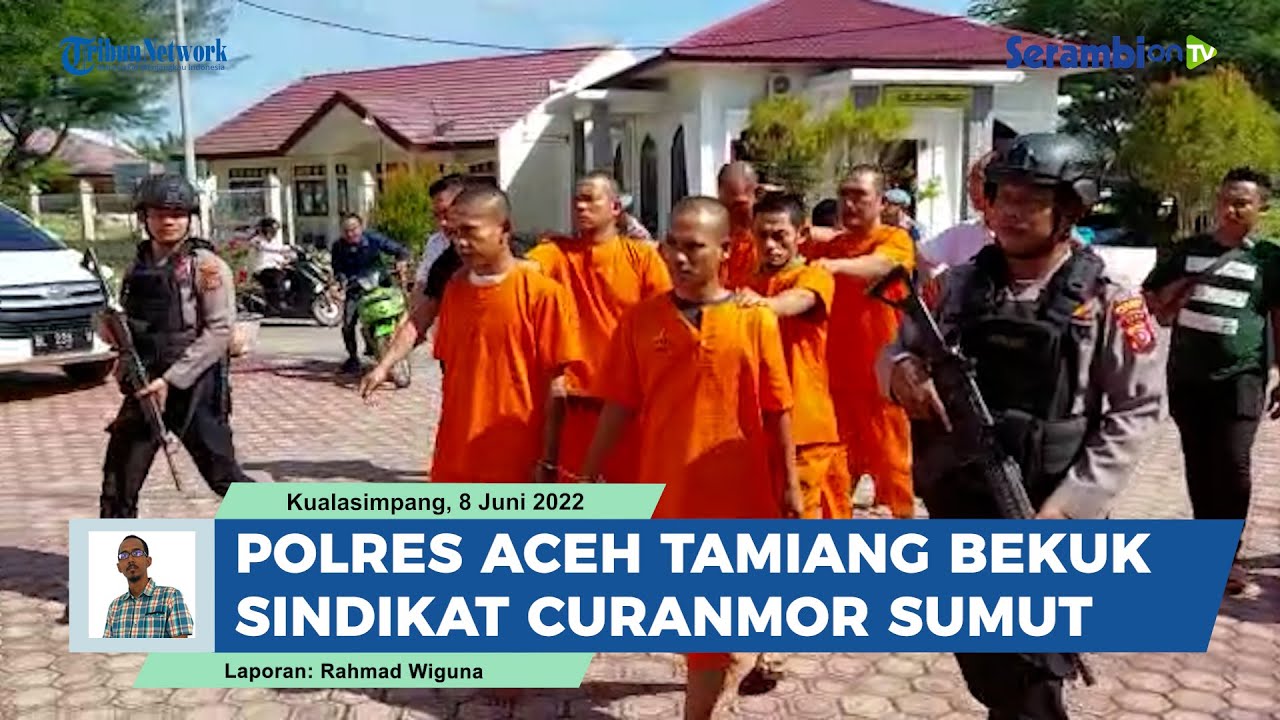 Polres Aceh Tamiang Bekuk Sindikat Curanmor Jaringan Sumatera Utara
