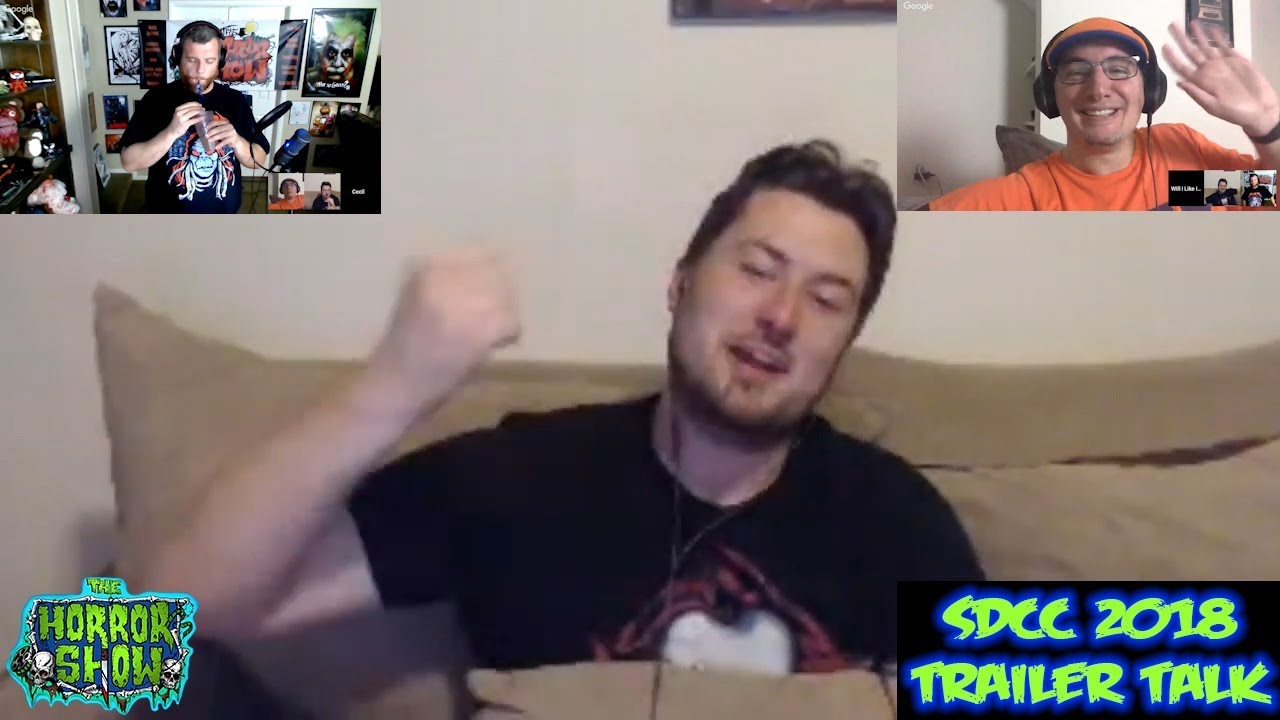 SDCC Trailer Chat with CODY LEACH & WILL I LIKE IT REVIEWS - The Horror Show