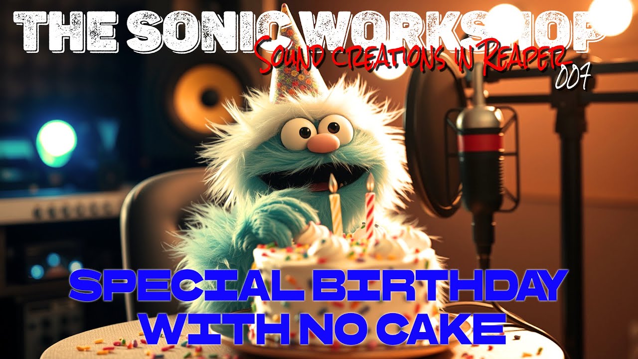 The Sonic workshop. 007 A weeeee birthday stream!