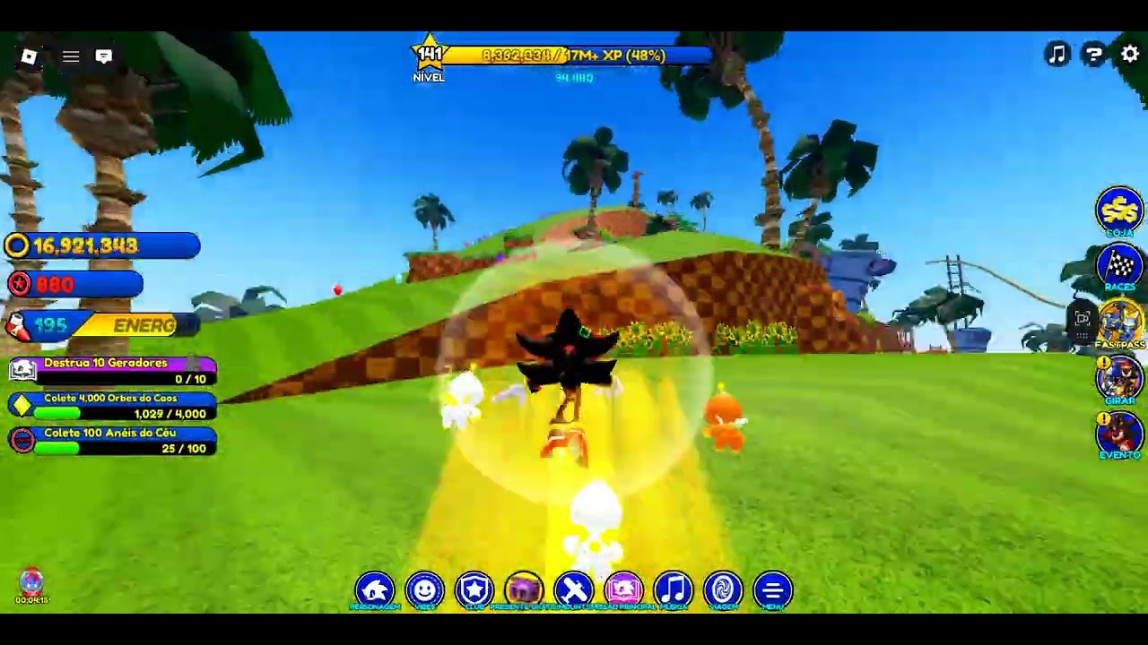 roblox  simulador de sonic