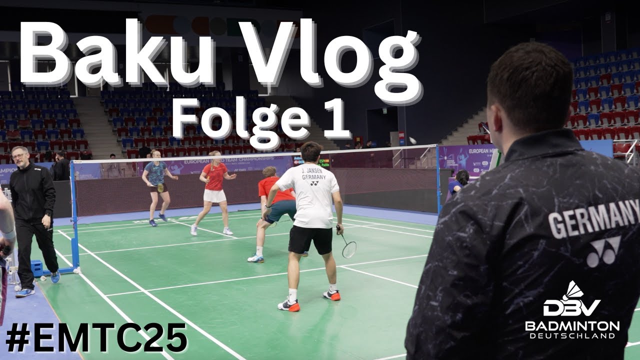 EMTC25 - Team D in Baku VLOG - Folge 1
