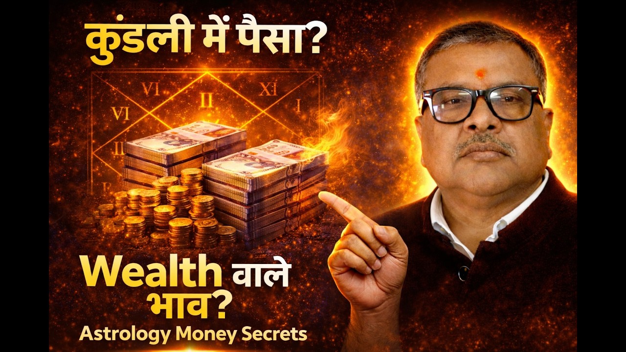 पैसा एक ही भाव से नहीं आता |  धन का पूरा सिस्टम समझिए | How Money Comes and Stays ? |ASTROKKD A3