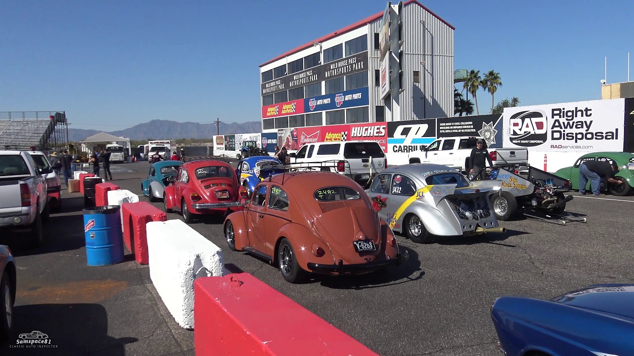 VW Beetle drag racing, 10 second drag car Bugs Bugorama Wild Horse Park Volkswagen Beetle  Race Cars