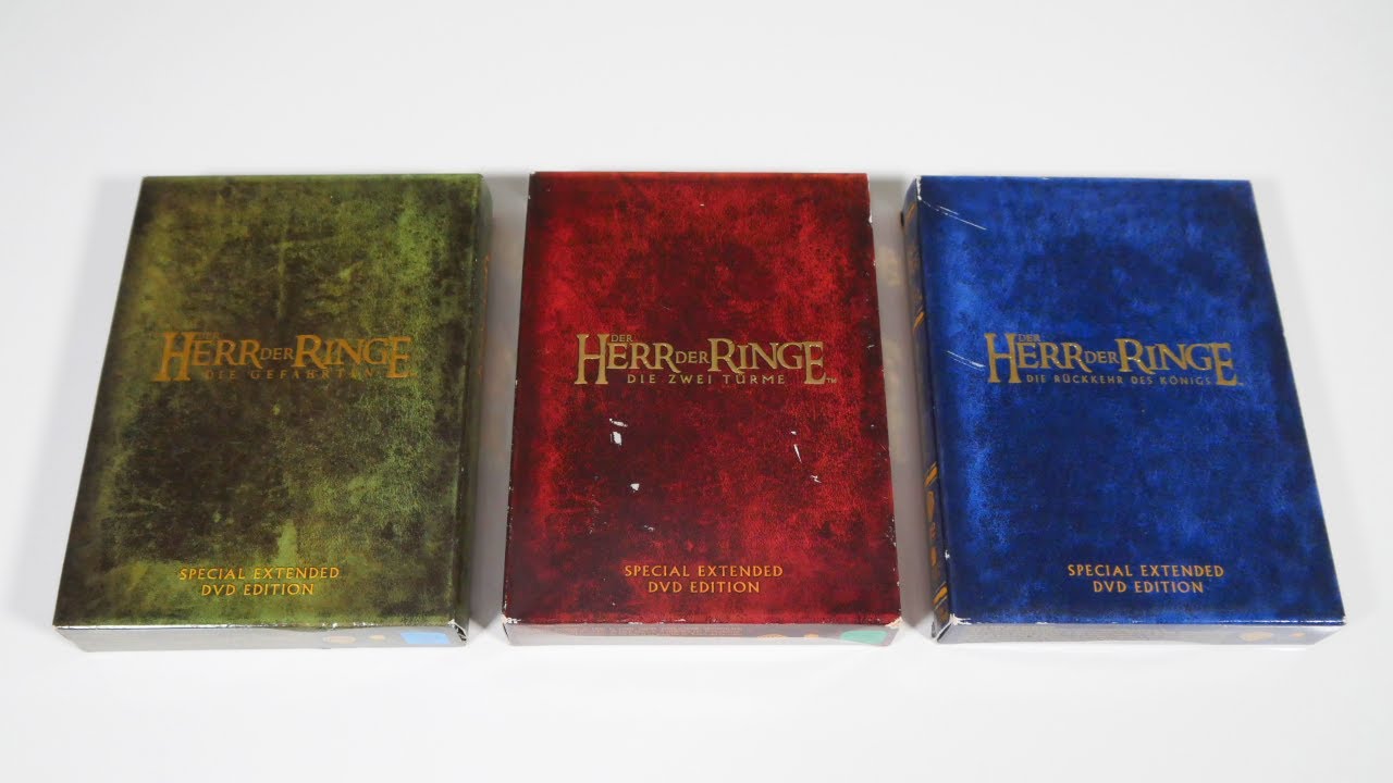 Der Herr der Ringe Special Extended Edition Unboxing