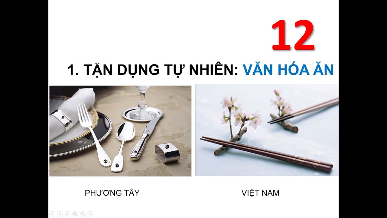 Cơ sở Văn hóa Việt Nam: Văn hóa tận dụng tự nhiên - Ăn