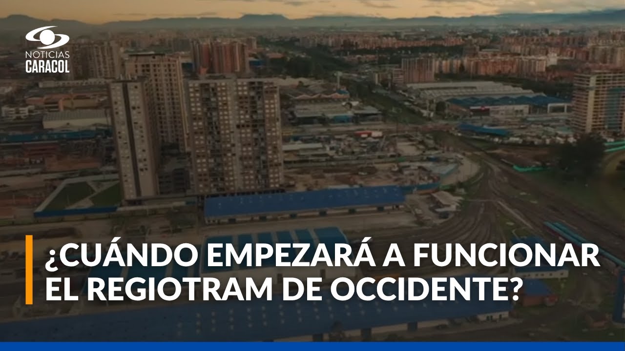 Así será el recorrido del Regiotram de Occidente en Bogotá y municipios aledaños de Cundinamarca