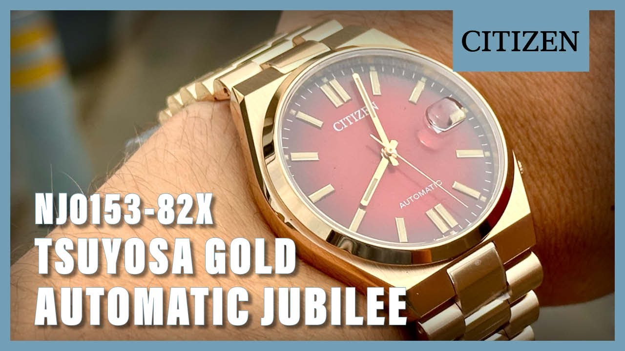 Unboxing The Citizen Automatic Gold NJ0153-82X
