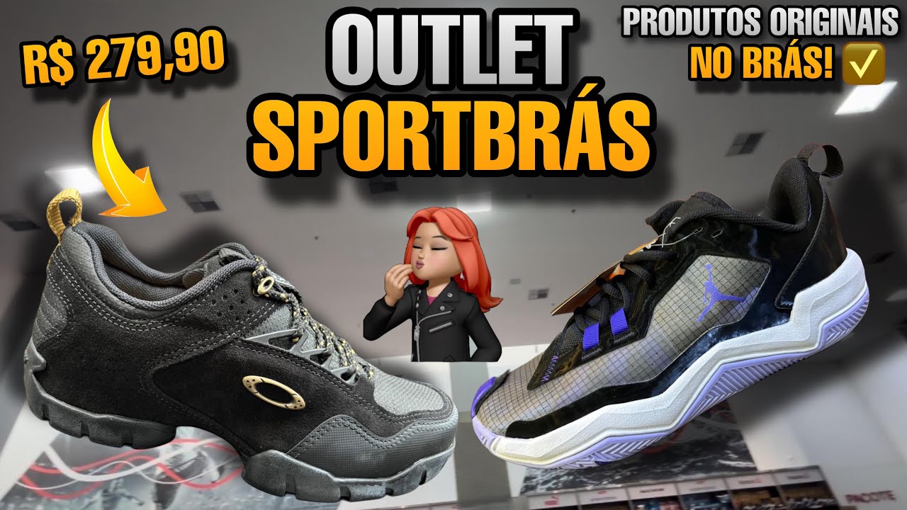OUTLET SPORTBRÁS - TÊNIS E ROUPAS ORIGINAIS A PARTIR DE 99,90!!!!!!