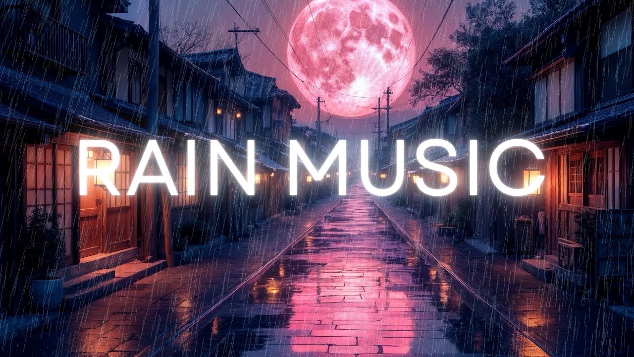 Rainy Night in Tokyo | Peaceful Japanese Ambient Lofi