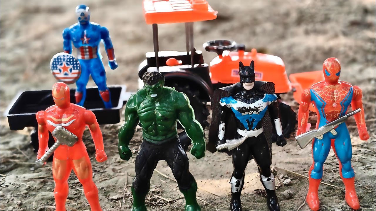 आज बच्चों Superhero🦸 Toy🦹 को Unbox🎁 किया