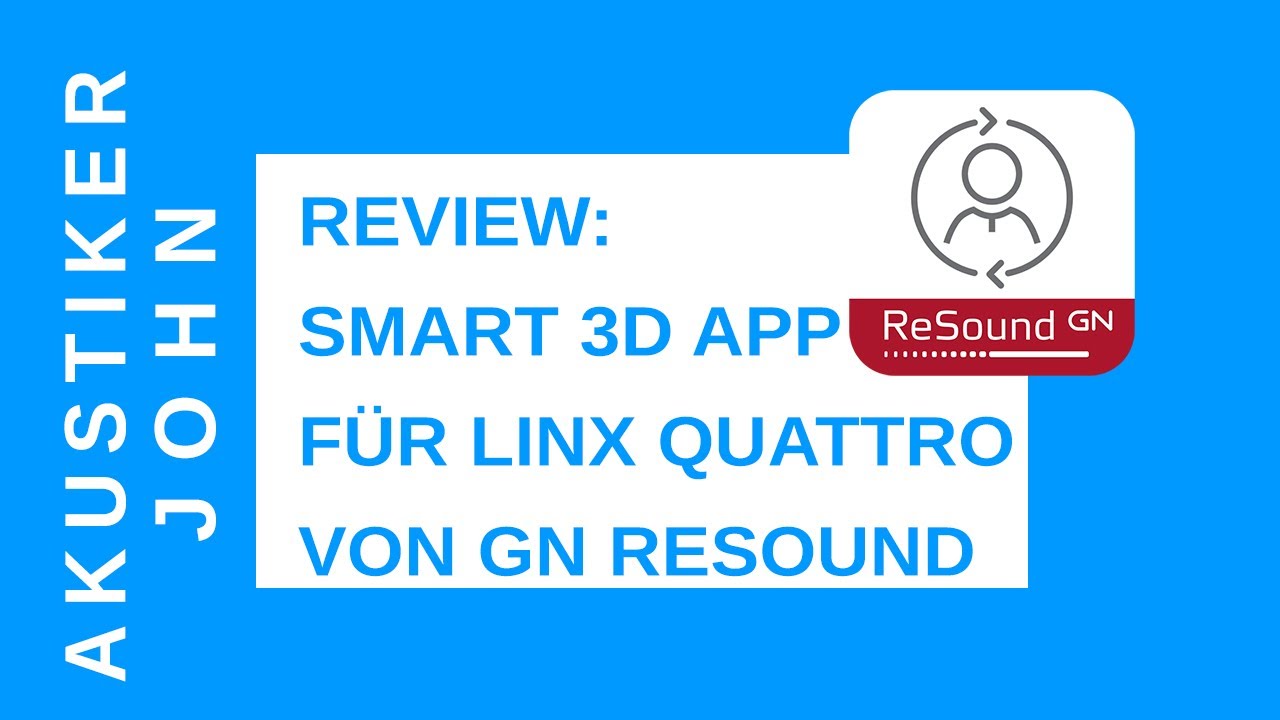 GN Smart 3D für die LinX ONE/ Quattro - Verbinden, Features, Tinnitus Manager