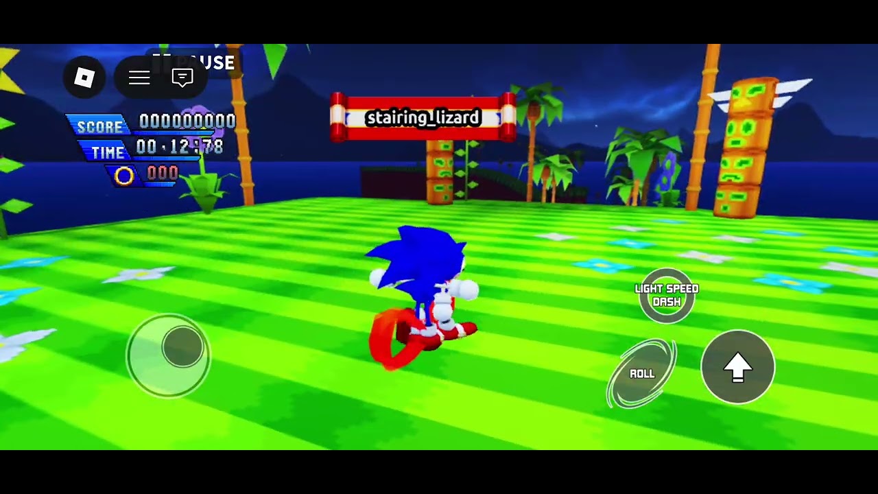Playing sonic expedition 