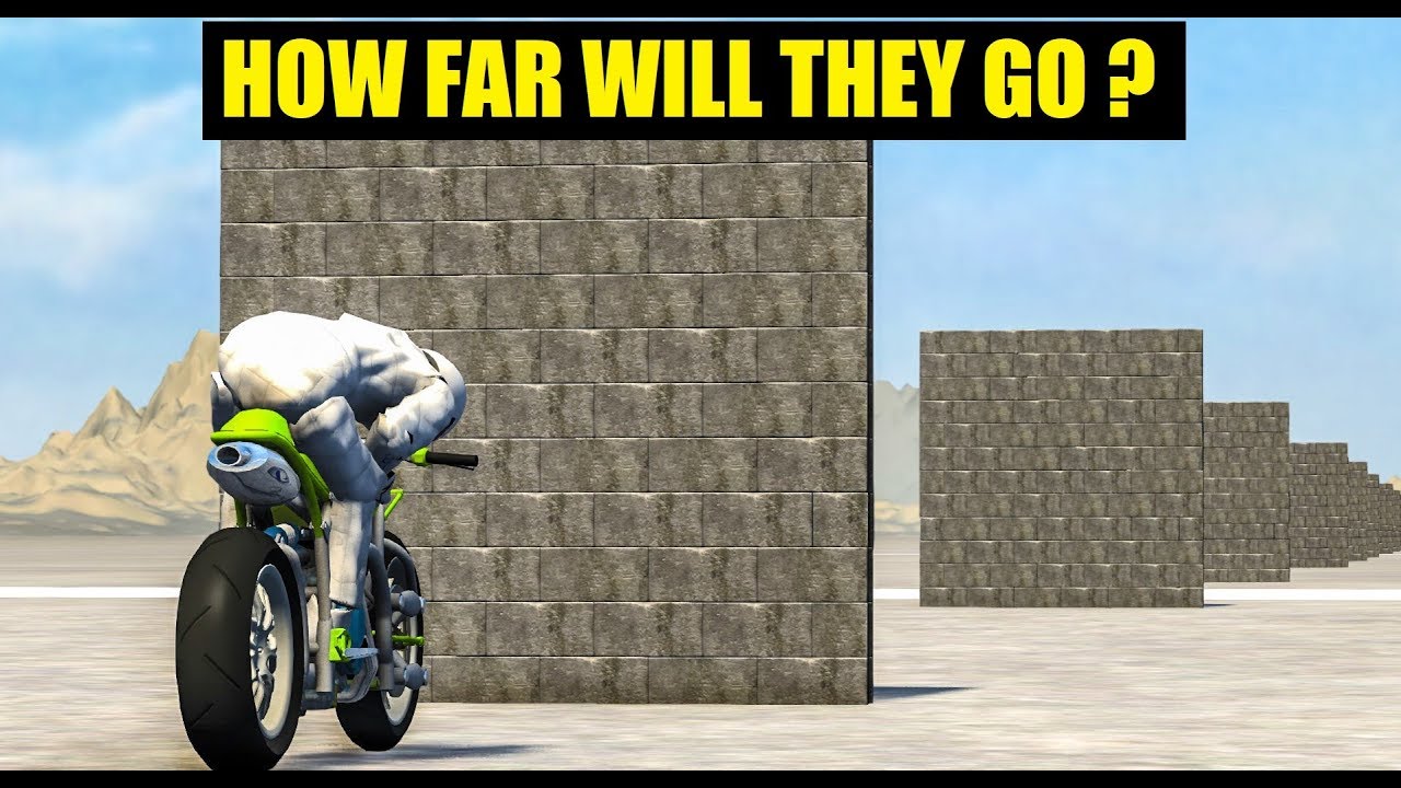 HOW FAR WILL IT GO? #7 - BeamNG Drive Crashes