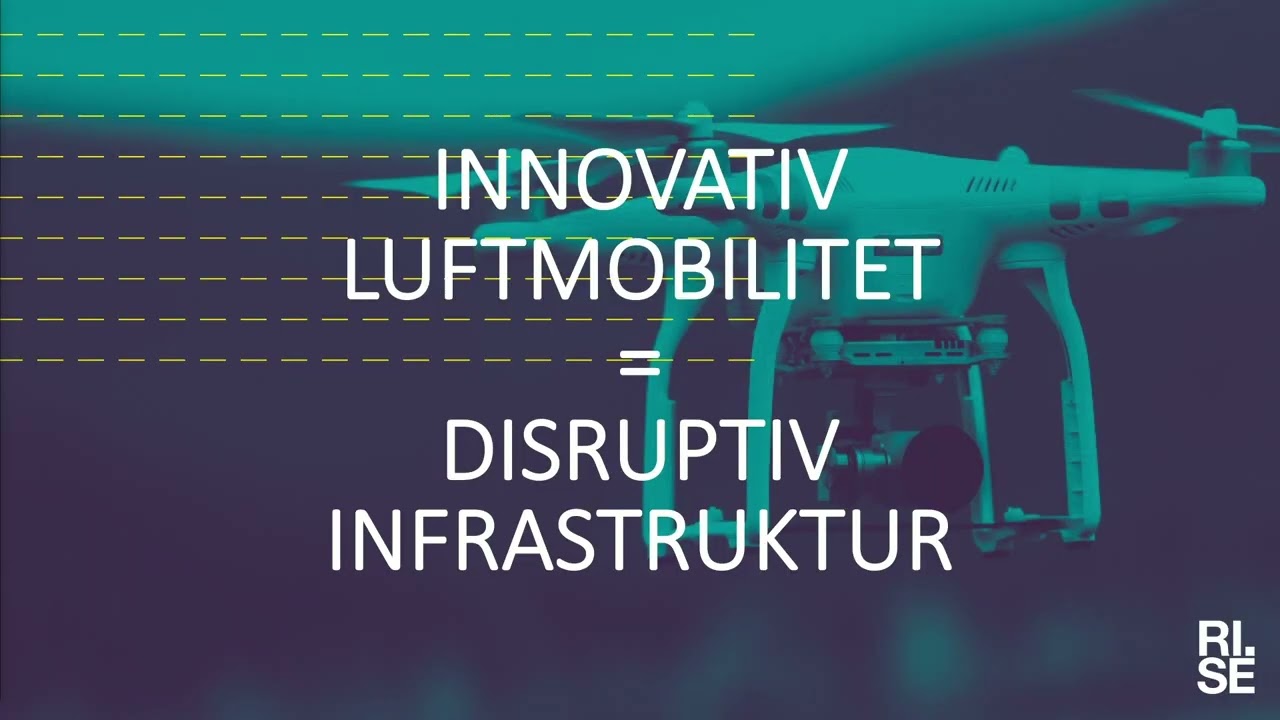 Luften som motorväg - är drönare svaret på framtidens logistikutmaningar?
