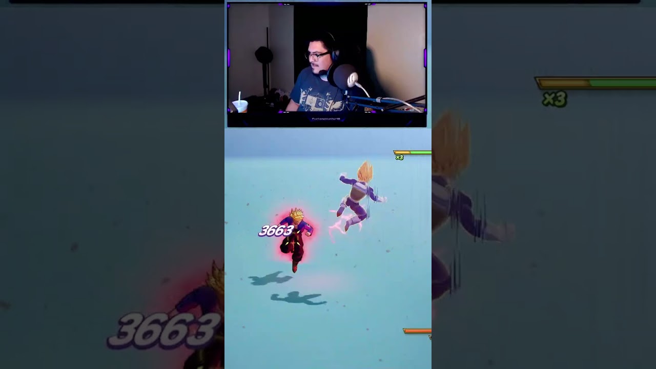 Trunks LITERALLY gave Vegeta the Win | #cyclonehunter18 on #Twitch #Vegeta #Trunks #DBZKakarot #Cell