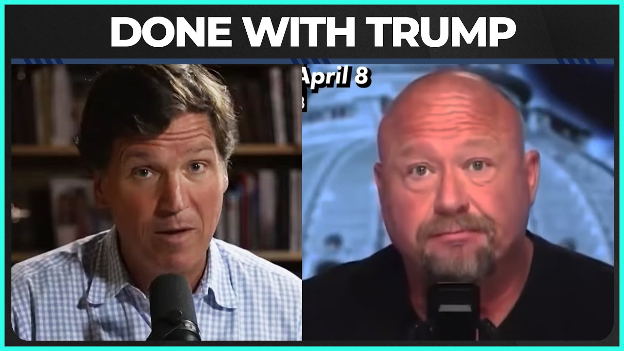 Alex Jones And Tucker Carlson Are DONE With Trump